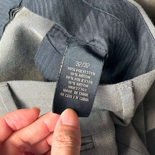 90's～00's AXIST ポリエステル×レーヨン 2タック スラックス