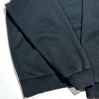 00's adidas ブラック センターロゴ スウェット パーカ
