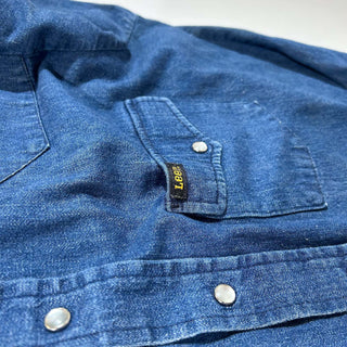 70's～80's "made in USA" LEE デニム ウエスタン L/Sシャツ