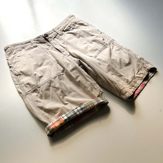 00's パッチワーク マドラス×コットンブロード リバーシブル ショーツ