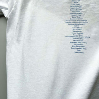 90's FRUIT OF THE LOOM "TASTE" 両面プリント Tシャツ