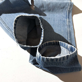 80's "made in USA" Calvin Klein "Scovill zipper" ストレート デニム パンツ