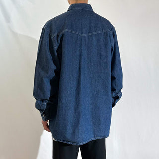 90's SUNBELT ウエスタン デニム L/Sシャツ