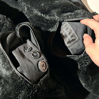 ～70's London Fog ブラック ボアライナー ステンカラー コート