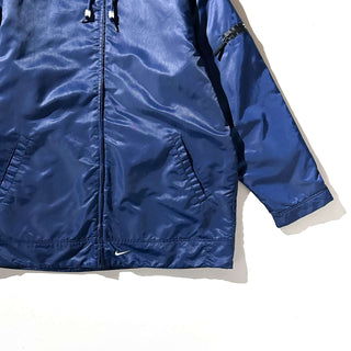 00's NIKE ナイロン×フリース フーデッド リバーシブル シェル ジャケット
