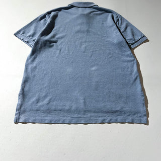 90's OLD RALPH LAUREN パステルカラー ニット S/Sポロシャツ