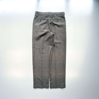 90's～00's AXIST ポリエステル×レーヨン 2タック スラックス