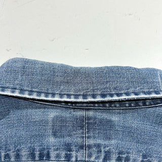 90's～ OLD RALPH LAUREN "PHILIP" ボロ ワイドカラー デニム L/Sシャツ