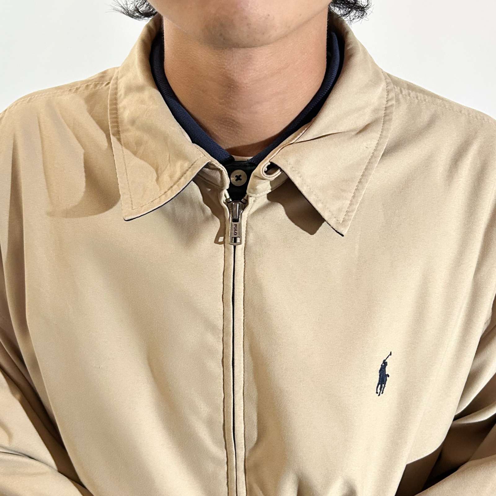 古着–90's～ OLD RALPH LAUREN ピーチスキン ドリズラー ジャケット