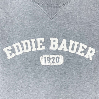 00's Eddie Bauer "ボロ" リバースウィーブタイプ カレッジ スウェット シャツ