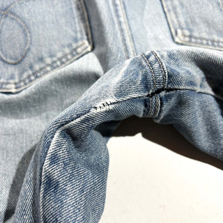 80's "made in USA" Calvin Klein "Scovill zipper" ストレート デニム パンツ
