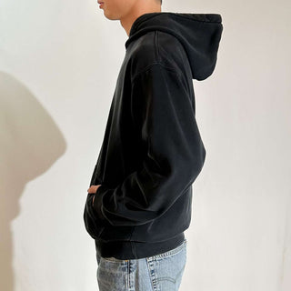 00's adidas ブラック センターロゴ スウェット パーカ