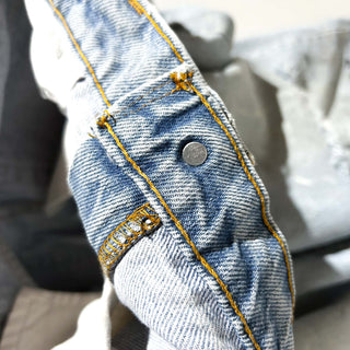 90's "made in USA" Levi's 505 ペンキ ボロ ダメージ デニム パンツ