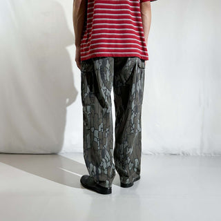 90's～ トレバークカモ ダブルニー カーゴ パンツ(MEDIUM-REGULAR)