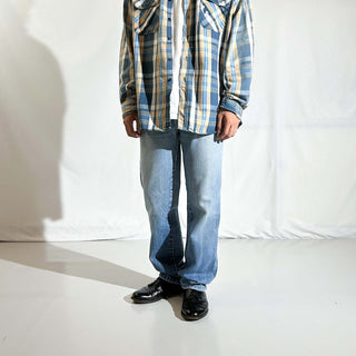 80's "made in USA" Calvin Klein "Scovill zipper" ストレート デニム パンツ