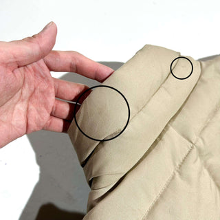 90's St. John's Bay ダブルジップ スナップ ダウン ベスト