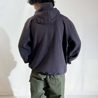 90's～00's Carhartt フェード ワンポイント スウェット パーカ