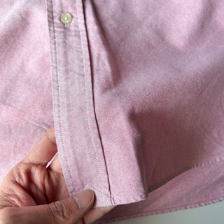 90's～ OLD RALPH LAUREN "classic fit" ダスティローズ オックスフォード ボタンダウン L/Sシャツ