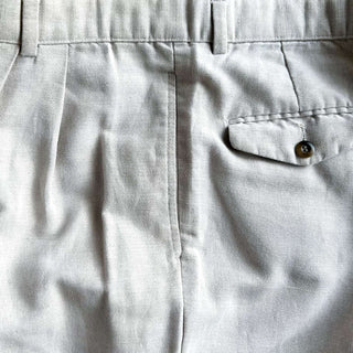 00's DOCKERS コットン×リネン ２タック ワイド スラックス