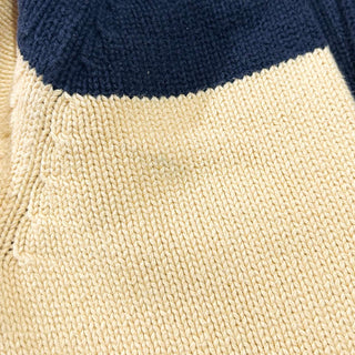 90's NINE ボートネック ボーダー ニット セーター