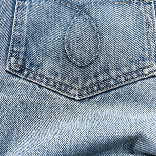 80's "made in USA" Calvin Klein "Scovill zipper" ストレート デニム パンツ