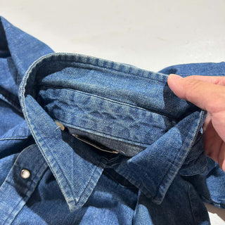 70's～80's "made in USA" LEE デニム ウエスタン L/Sシャツ
