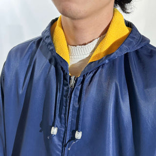 00's NIKE ナイロン×フリース フーデッド リバーシブル シェル ジャケット
