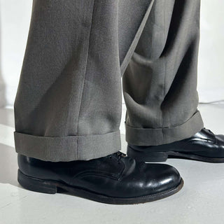 90's～00's AXIST ポリエステル×レーヨン 2タック スラックス