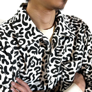 ～90's korean army バクテリアカモ シャツ ジャケット