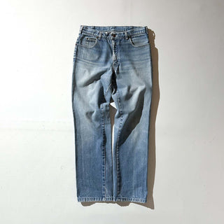 80's "made in USA" Calvin Klein "Scovill zipper" ストレート デニム パンツ