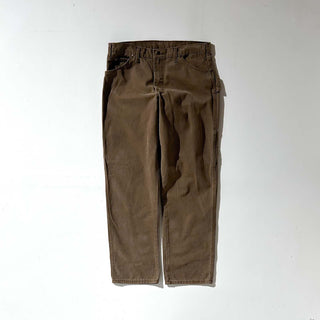 00's Dickies ダック ペインター パンツ(ブラウン)