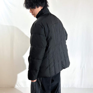 00's Calvin Klein ブラック キルティング ダウン ジャケット