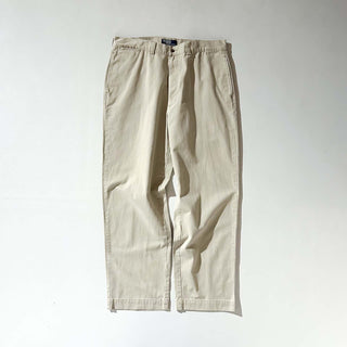 90's～ OLD RALPH LAUREN "PHILIP PANTタイプ" コインポケット ワイド チノ パンツ