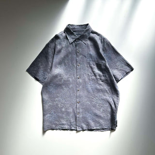 90's～00's NAT NAST 総柄 レギュラーカラー S/Sシャツ