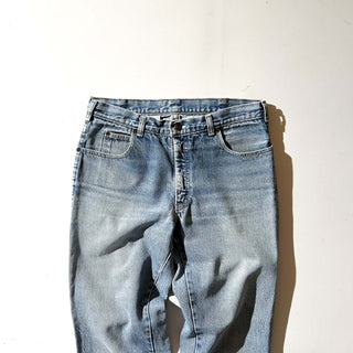 80's "made in USA" Calvin Klein "Scovill zipper" ストレート デニム パンツ