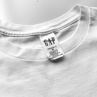 90's "made in USA" GAP 無地 ポケット Tシャツ