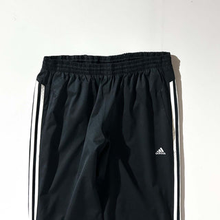 00's adidas ブラック ドローコード ナイロン パンツ