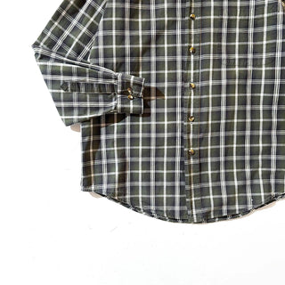 00's Arizona チェック ボタンダウン L/Sシャツ