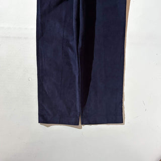90's～ "deadstock" LANDS' END ２タック コーデュロイ パンツ (TRUENAVY 30×30)