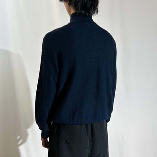 00's RALPH LAUREN "Extra Fine Merino" ポケット付 ドライバーズ ニット セーター