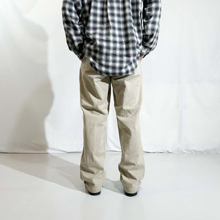 90's～ OLD RALPH LAUREN "ANDREW PANT" ベージュ ２タック チノ パンツ