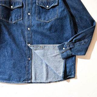 90's SUNBELT ウエスタン デニム L/Sシャツ