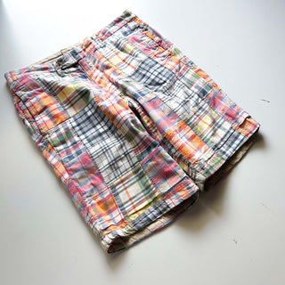 00's パッチワーク マドラス×コットンブロード リバーシブル ショーツ