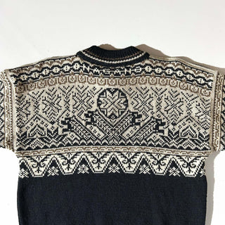 00's DALE OF NORWAY ノルディック柄 ハーフジップ ニット セーター