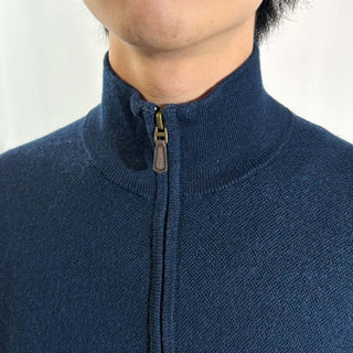 00's RALPH LAUREN "Extra Fine Merino" ポケット付 ドライバーズ ニット セーター