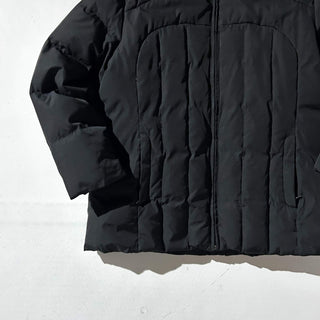 00's Calvin Klein ブラック キルティング ダウン ジャケット