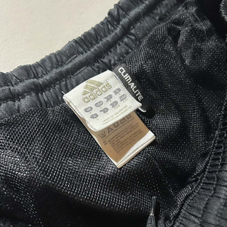 00's adidas ブラック ドローコード ナイロン パンツ