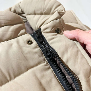 90's St. John's Bay ダブルジップ スナップ ダウン ベスト