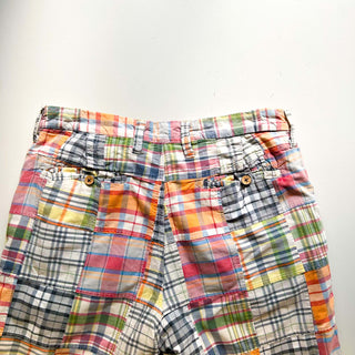 00's パッチワーク マドラス×コットンブロード リバーシブル ショーツ