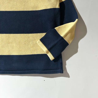 90's NINE ボートネック ボーダー ニット セーター